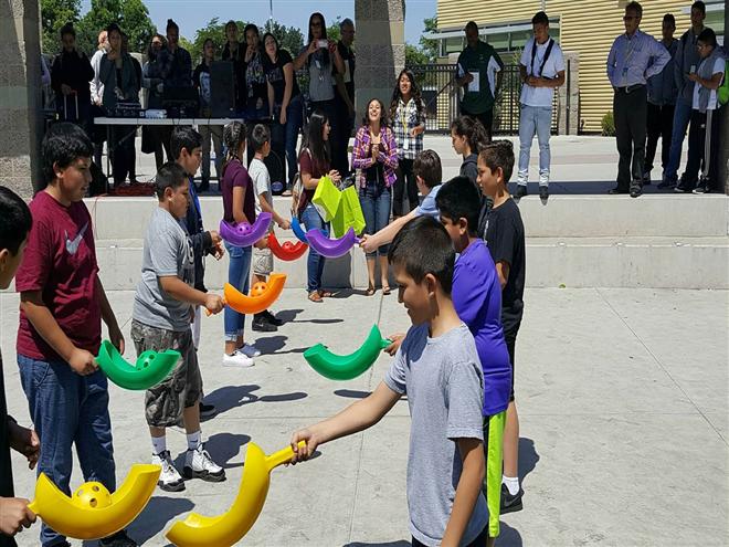MYP competing in the Hungry Games MYP competing in the Hungry Games